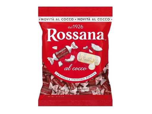 [179138] ROSSANA CARAMELLE COCCO BUSTA GR.150