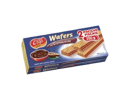 [008201] ELLEDI WAFERS 2 PACCHI CREMACACAO GR 125X2