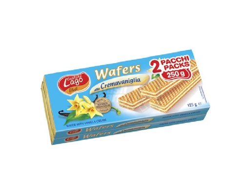 [008203] ELLEDI WAFERS 2 PACCHI VANIGLIA GR 125X2