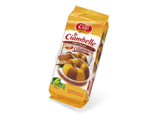 [001923] ELLEDI CIAMBELLA CLASSICA CACAO 6PZ
