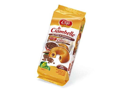 [001925] ELLEDI CIAMBELLA FARCITA CIOCCOLATO 6PZ