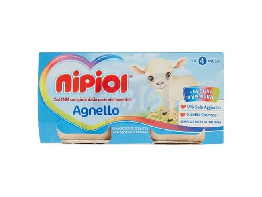 [003903] NIPIOL OMOGENIZZATO AGNELLO 2X80GR