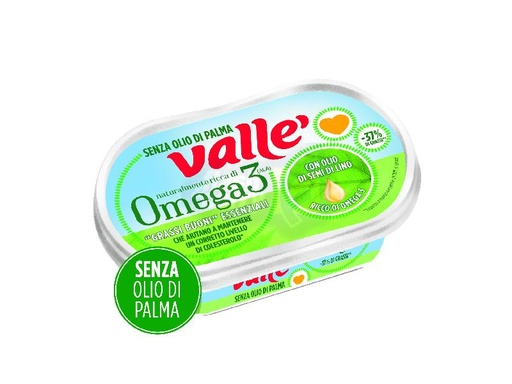 [006485] VALLE'MARGARINA OMEGA 3 VASC.GR.250