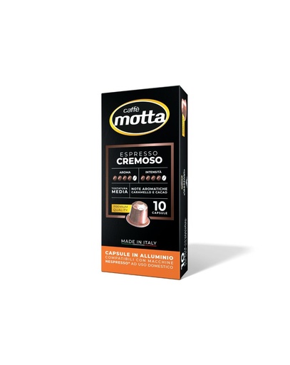 [M73015] CAFFE MOTTA CAPSULE NESPRESSO CREMOSO 20+2PC