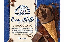 SAMMONTANA CORNETTI CHOCO 6 PC